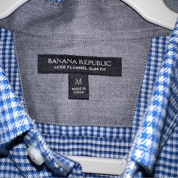 Banana Republic Luxe Flannel Slim Fit - Med - Picture 2 of 4